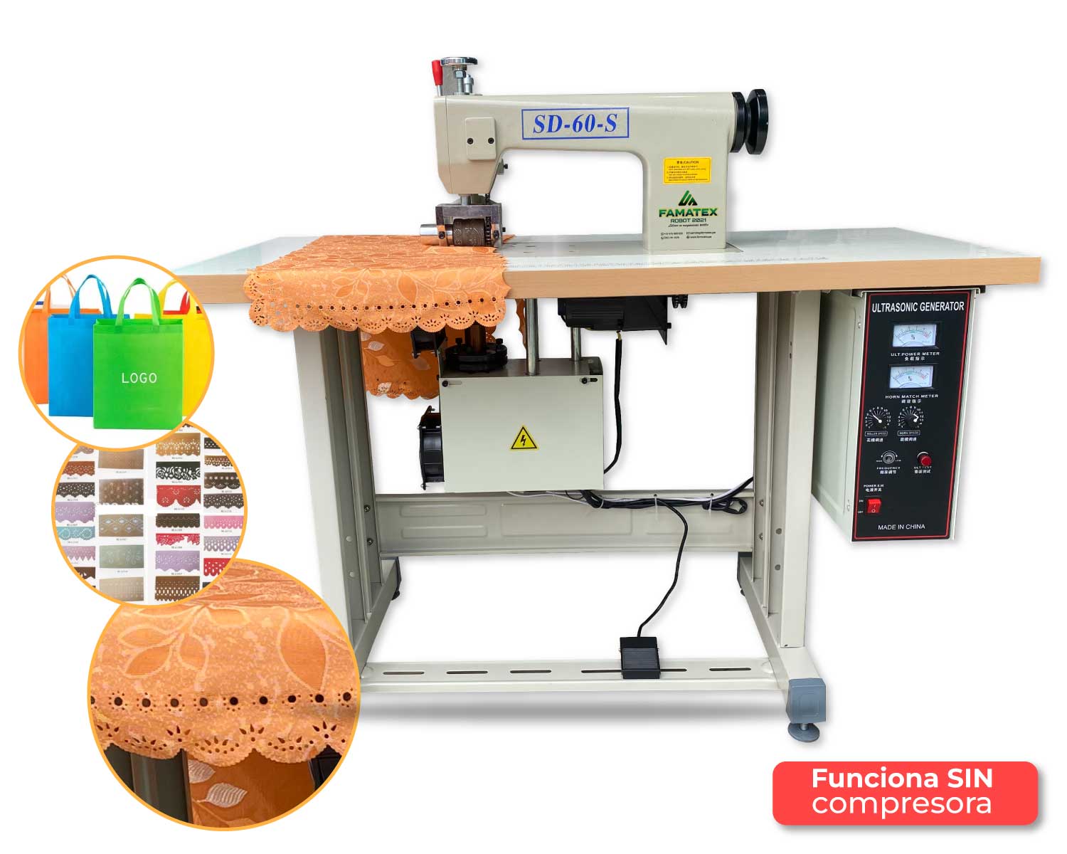 Máquina Ultrasonido SD-60-S